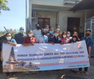 ISP Varnion Teknologi Semesta Bali Sukseskan KTT G20 Bali