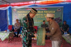 Pangdam IX Udayana dan Bupati Manggarai Resmikan Pompa Hidram dan Pencanangan Desa Ulungali Jadi Kampung Pancasila