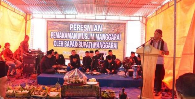 Bupati Manggarai Resmikan Lokasi Baru Pemakaman Bagi Umat Muslim