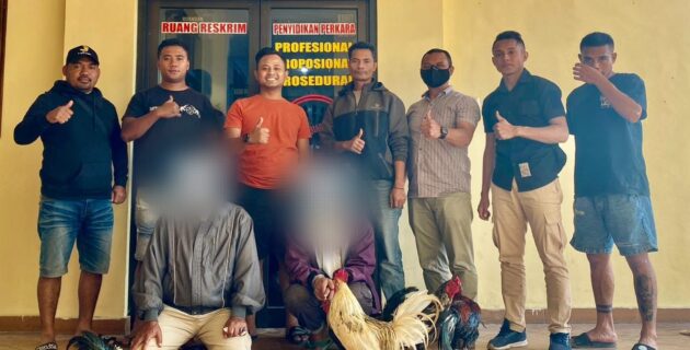 Polisi Gerebek Lokasi Sabung Ayam di Manggarai