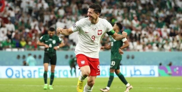 Kalahkan Arab Saudi 2-0, Polandia di Posisi Atas Grup C