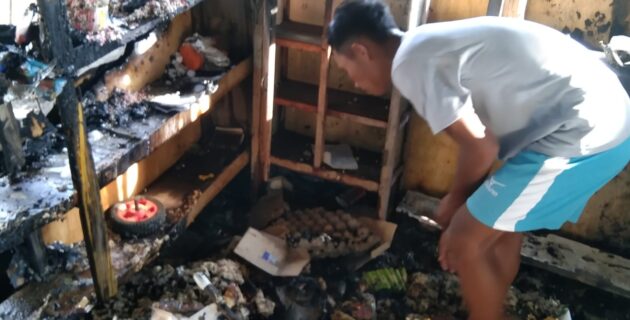 Sebuah Kios dan Isinya di Kecamatan Lamba Leda Utara Ludes Terbakar