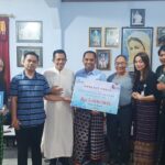 Bank NTT Cabang Ruteng Kembali Salurkan Bantuan Ke Sejumlah Gereja di Keuskupan Ruteng