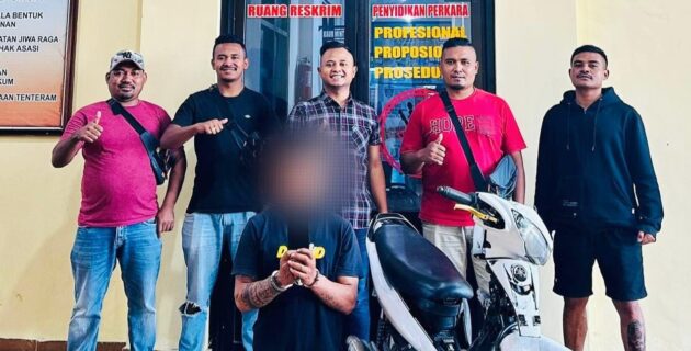 Mencuri Sepeda Motor, Polisi Tangkap Seorang Warga Kelurahan Watu