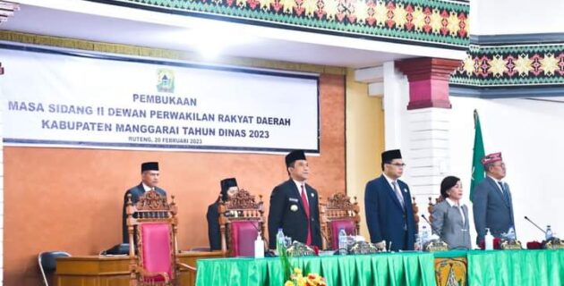 Lima Ranperda akan Dibahas pada Sidang II DPRD Manggarai Tahun 2023