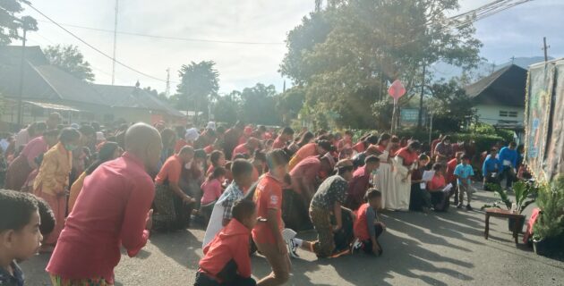 Pada Jumat Agung, Kota Ruteng Seperti Kota Yerusalem di Masa Lalu