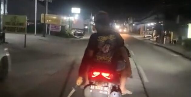 Cuitan Gibran, Video Pemotor Tenteng Pedang: “..Lewat Solo Saya Habisi!”