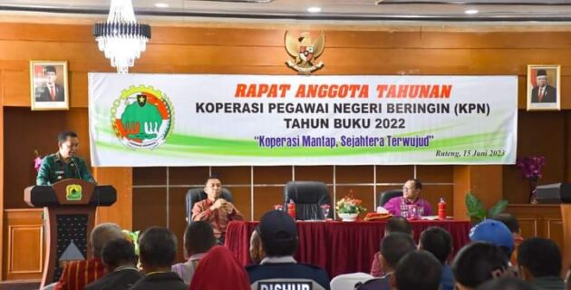 Saat RAT KPN Beringin, Wabub Heri: “Manajemen yang Pas Tidak Berujung Konflik”