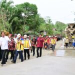 Presiden Jokowi Tinjau Penanganan IJD di Kabupaten Penajam Paser Utara