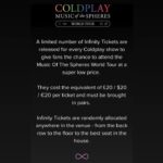 Jangan Sampai Kelewatan ! Ini Dia Link Resmi Penjualan Tiket Tambahan Konser Coldplay Dengan Harga Murah