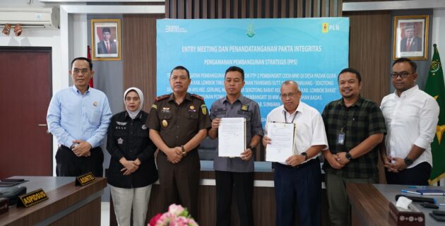 Kejati NTB Siap Kawal Tiga Paket Proyek Infrastruktur Kelistrikan PLN UIP Nusra