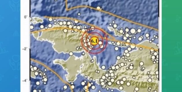 Gempa Berkekuatan 6,1 Guncang Ransiki Papua Barat, Tak Ada Peringatan Tsunami