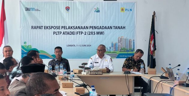 PLN UIP Nusra Gelar Rapat Ekspose untuk Percepatan Proyek PLTP Atadei di Lembata: Langkah Strategis dalam Pelaksanaan Pengadaan Tanah