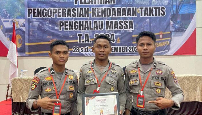 Polres Manggarai Raih Penghargaan Peringkat Kedua dalam Pelatihan Kendaraan Taktis Penghalau Massa 2024