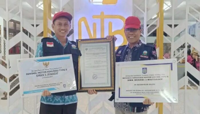 HUT NTB ke-66: SMK Binaan PLN Raih Penghargaan atas Inovasi Kendaraan Listrik